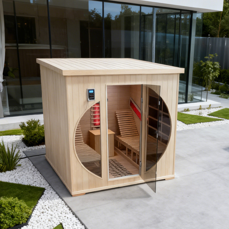 Outdoor Sauna Rest Area Wooden - Home Bathroom Sauna ulasan dan harga