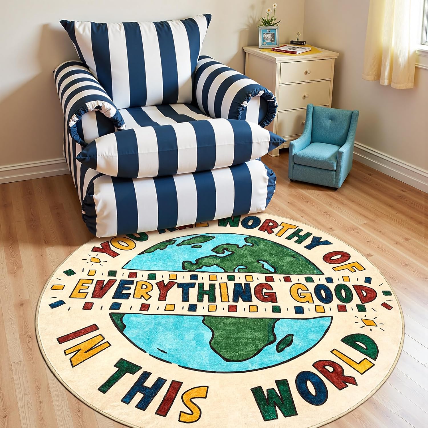Inspirational Earth Globe Roun - Home Goods Bathroom Rugs ulasan dan harga