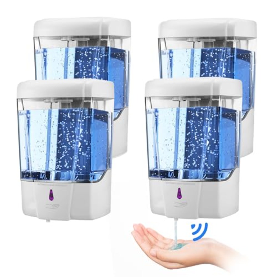 4 Pack Touchless Automatic Soa - Home Bathroom Wall Soap Dispenser ulasan dan harga