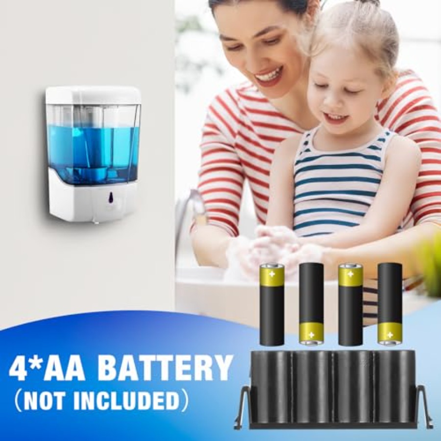 4 Pack Touchless Automatic Soa - Home Bathroom Wall Soap Dispenser ulasan dan harga