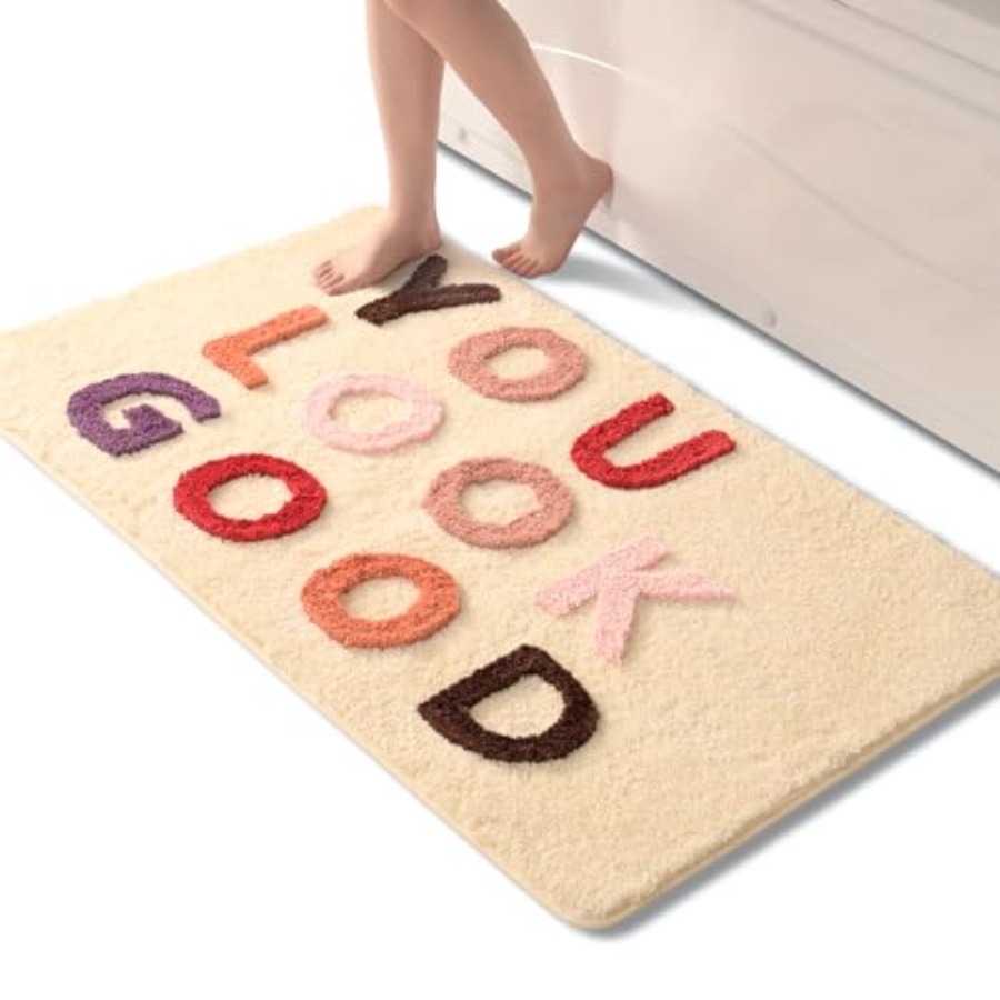 You Look Good Bath Mat Cute Ba - Home Goods Bathroom Rugs ulasan dan harga