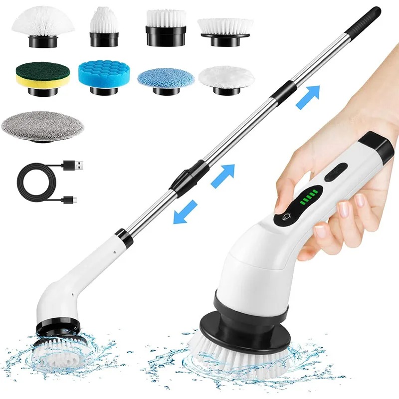 Cordless Electric Spin Scrubbe - Home Bathroom Products ulasan dan harga