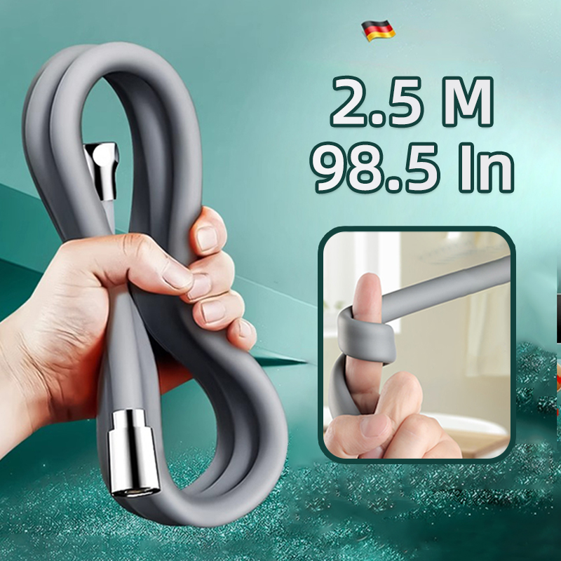 2.5 m Grey Extra Long Silicone - Home Bathroom Equipment ulasan dan harga