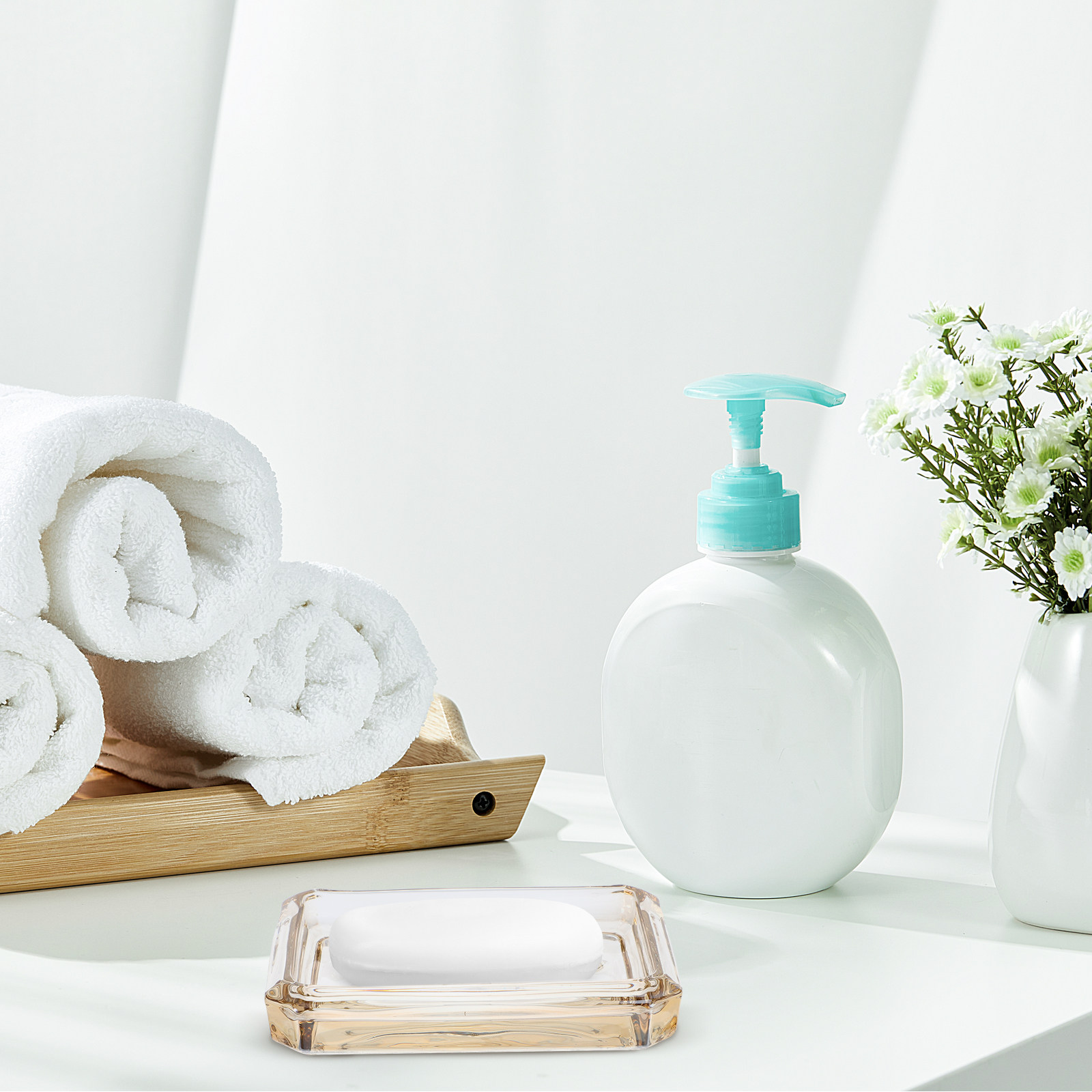 Decorative Soap Holder Bathroo - Glass Soap Dish ulasan dan harga