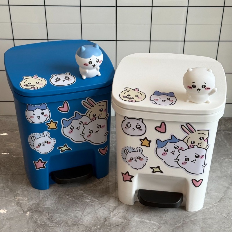Kawaii Chiikawa Trash Can Foot - Home One Bathroom Accessories ulasan dan harga