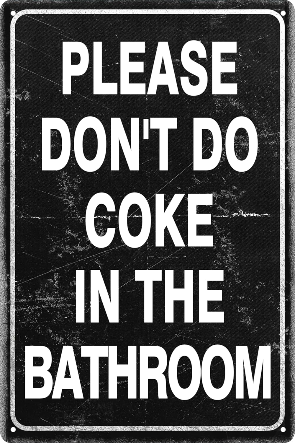 Vintage Tin Sign Retro Metal F - Home Bathroom Wall Art ulasan dan harga