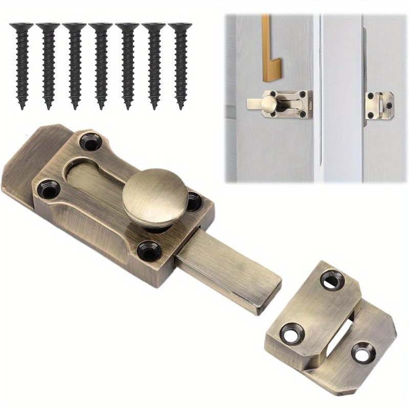 Antique Door Latch Lock Securi - Home Bathroom Lock ulasan dan harga