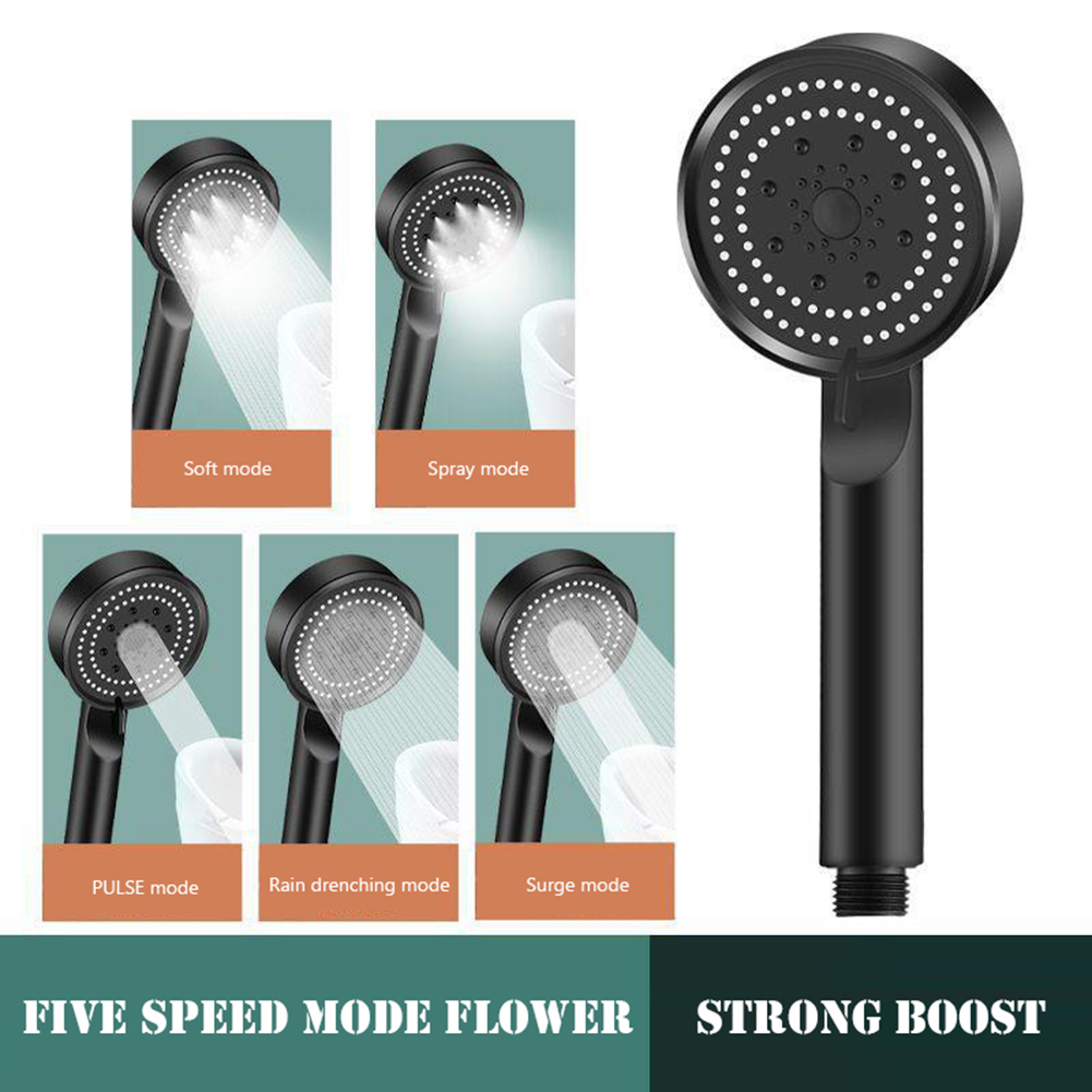 Large Panel Shower Head 5-gear - Home One Bathroom Accessories ulasan dan harga