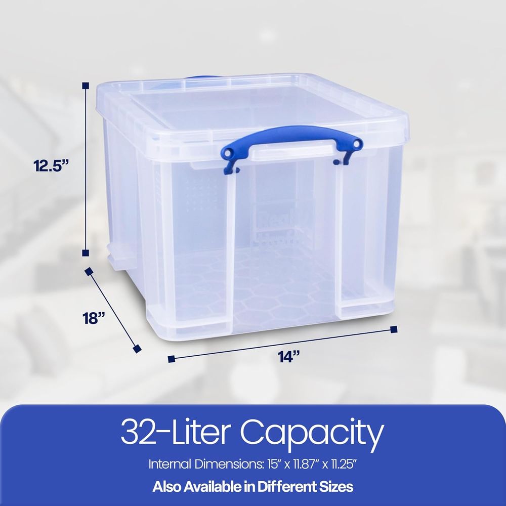 3-Pack Clear Stackable Storage - Home Bathroom Lock ulasan dan harga