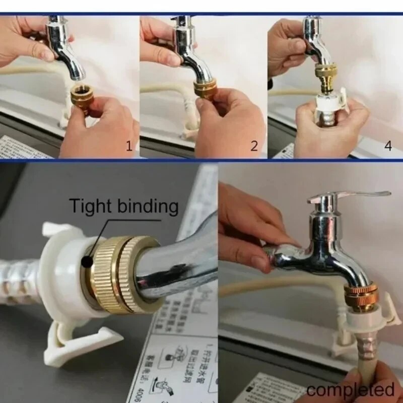 1/2/5PCS Universal Tap Kitchen - Basin Mixer Tap ulasan dan harga