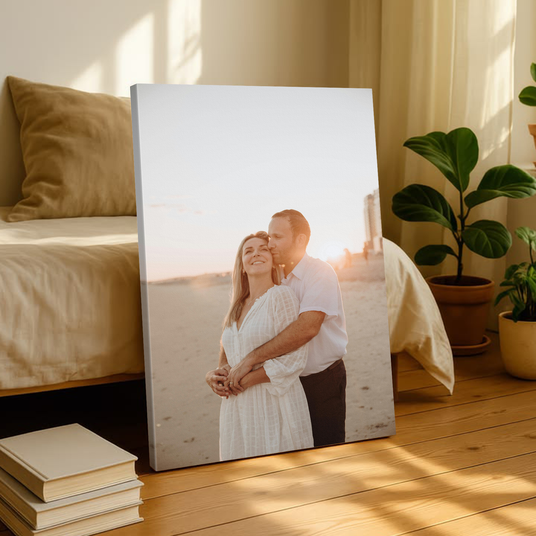 1pc Custom big size Canvas Pos - Home Bathroom Decor ulasan dan harga