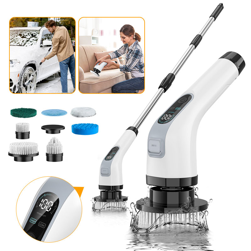 Electric Cleaning Brush Cordle - Home Bathroom Products ulasan dan harga