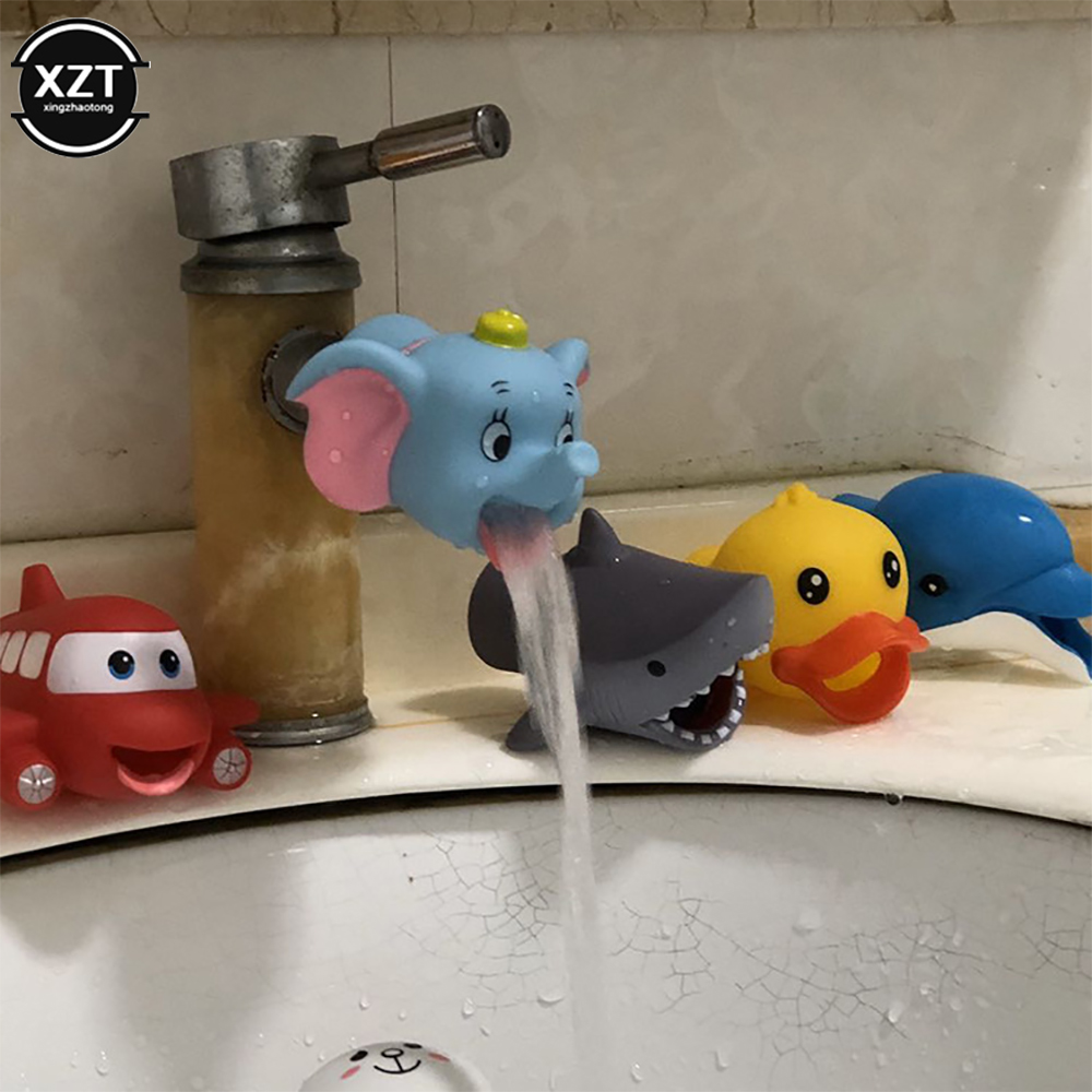 Cute Cartoon Faucet Extender f - Home Bathroom Wash Basin ulasan dan harga