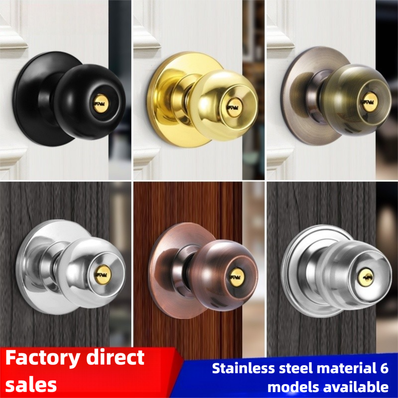 Universal Stainless Steel Sphe - Home Bathroom Lock ulasan dan harga