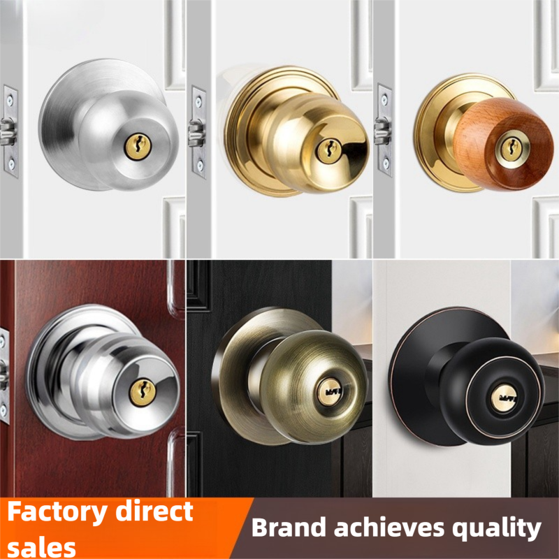Universal Stainless Steel Sphe - Home Bathroom Lock ulasan dan harga