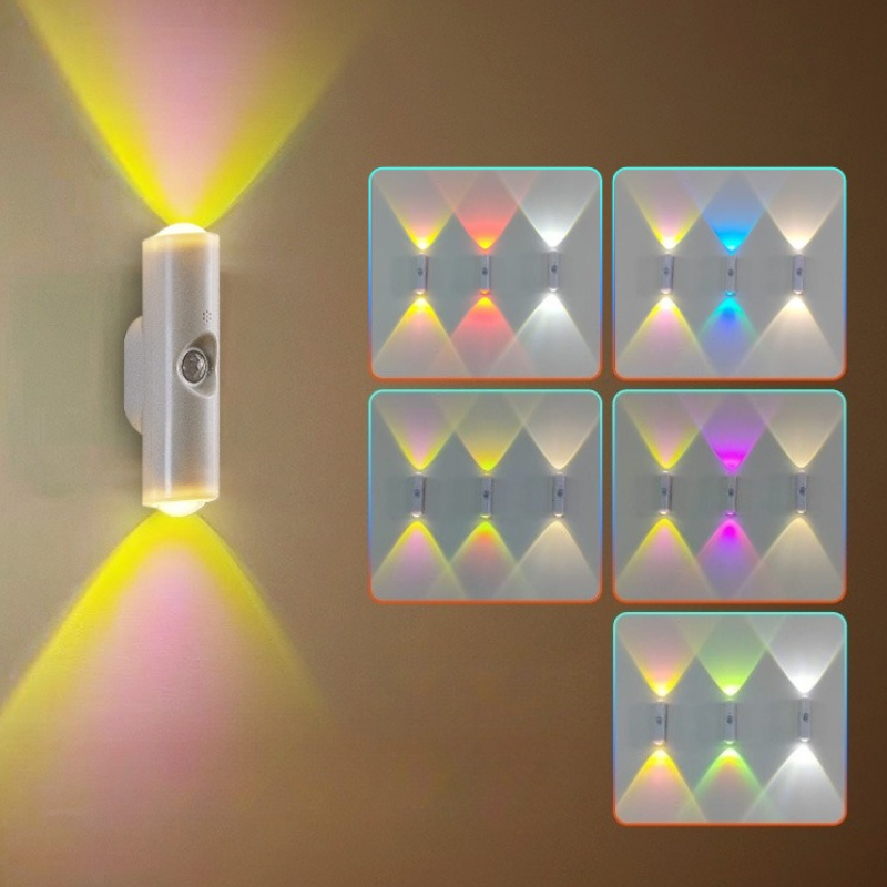 Smart RGB Gradient Night Light - Bathroom Home Improvement ulasan dan harga