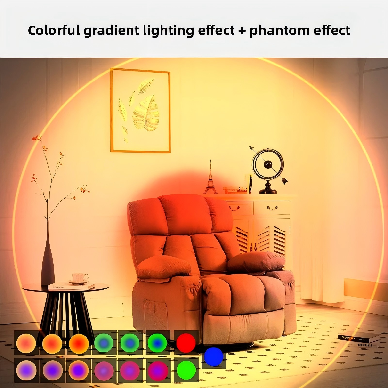 Smart RGB Gradient Night Light - Bathroom Home Improvement ulasan dan harga
