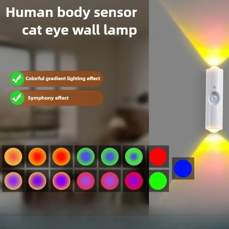 Smart RGB Gradient Night Light - Bathroom Home Improvement ulasan dan harga