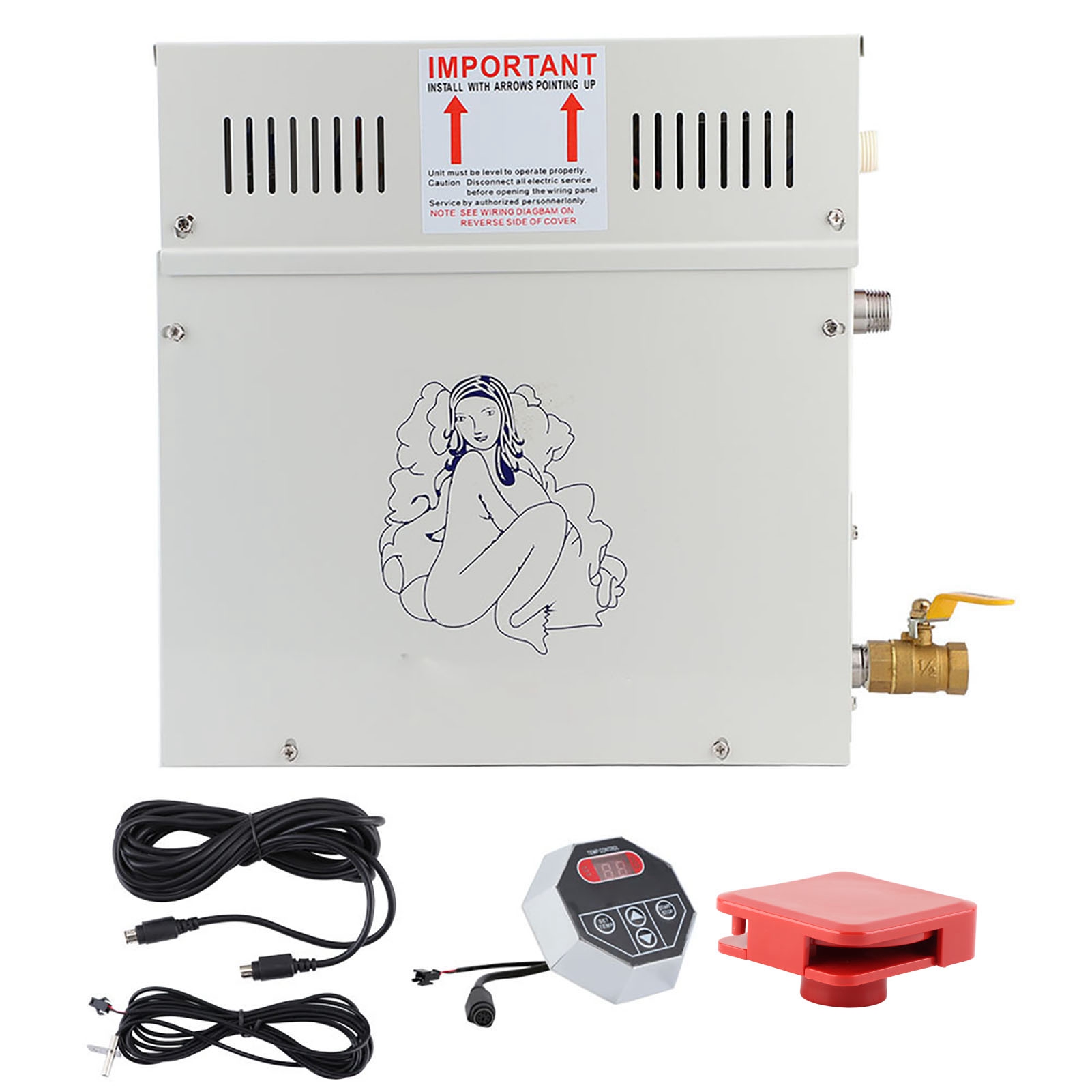 4.5KW 220V Steam Generator Sho - Home Bathroom Sauna ulasan dan harga