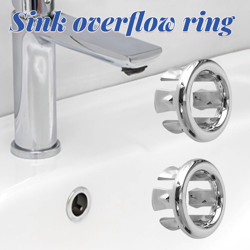 Sink Overflow Ring Cover Bathr - Home Bathroom Wash Basin ulasan dan harga