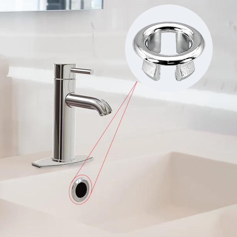 Sink Overflow Ring Cover Bathr - Home Bathroom Wash Basin ulasan dan harga