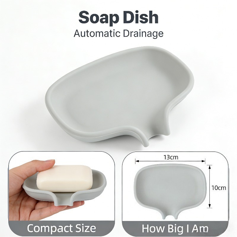 Minimalist Rectangular Soap Di - Glass Soap Dish ulasan dan harga