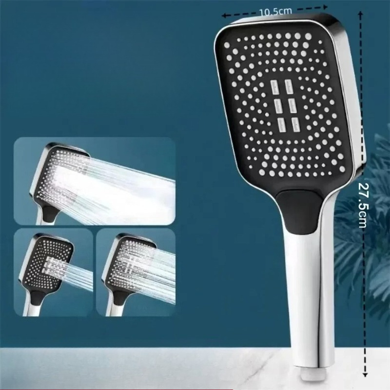 Adjustable 3-Mode High Pressur - Home Bathroom Equipment ulasan dan harga