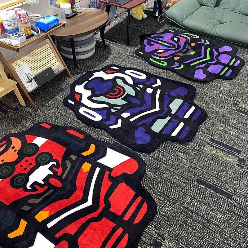 NEON GENESIS EVANGELION Design - Home Goods Bathroom Rugs ulasan dan harga