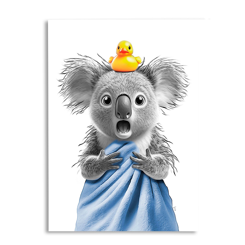 Funny Bathroom Art Poster Toil - Home Bathroom Pictures ulasan dan harga
