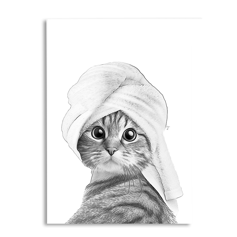Funny Bathroom Art Poster Toil - Home Bathroom Pictures ulasan dan harga