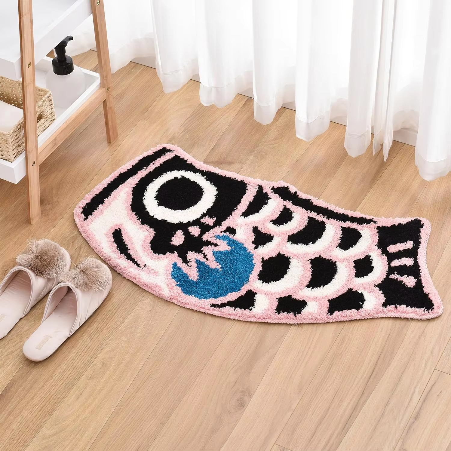 VIKAMA Auspicious Carp Carpet  - Home Goods Bathroom Rugs ulasan dan harga